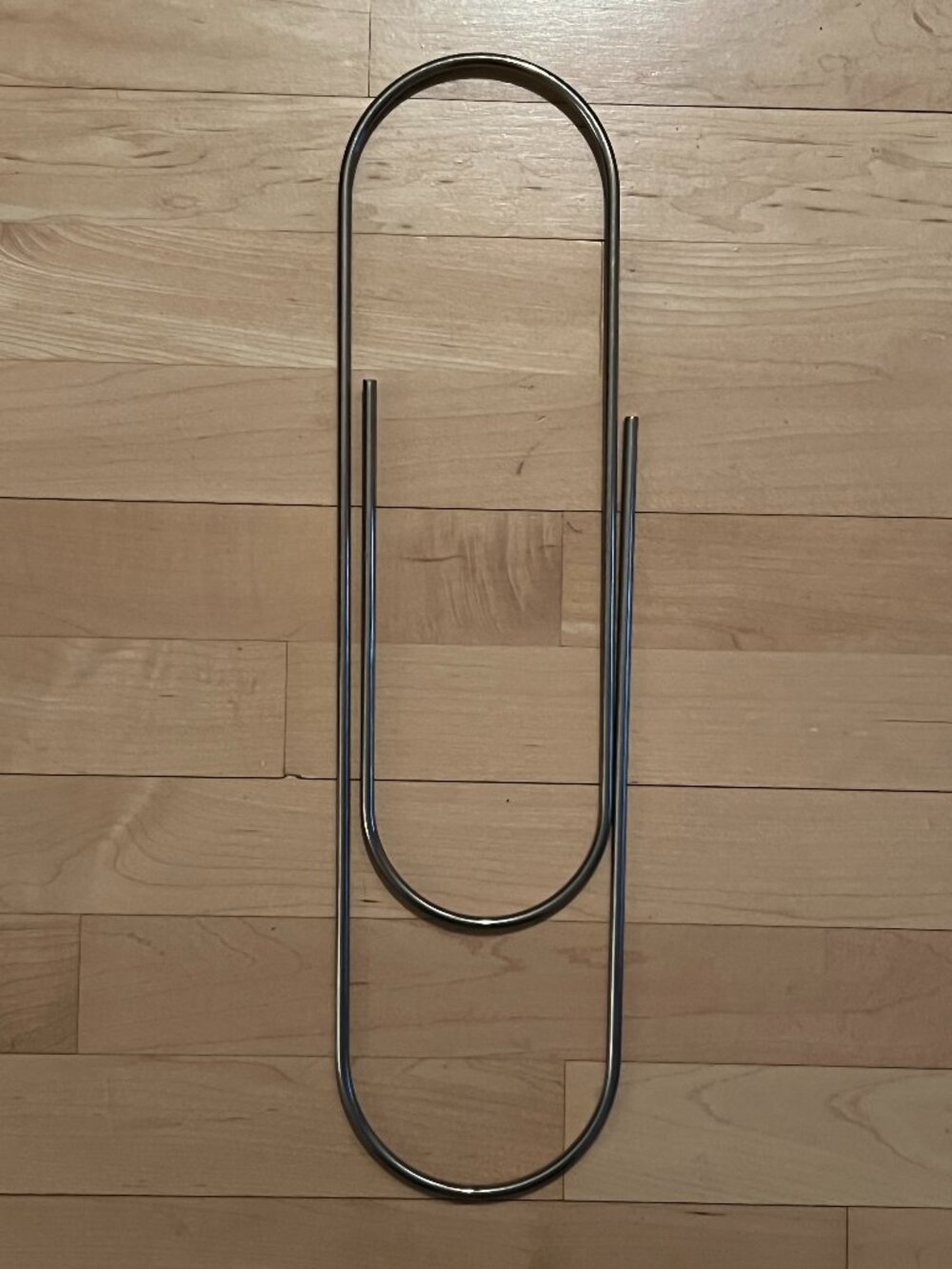 THINK BIG | Monumental Metal Paper Clip